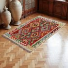 Tapis Kilim laine fait main Chobi 155x101 tapis Kilim afghan