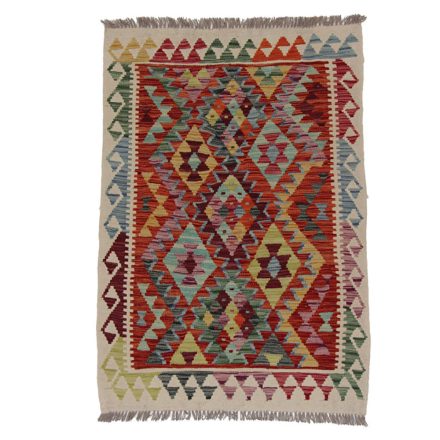 Tapis-Kilim-laine-fait-main-Chobi-143-x102-kilim-ethnique