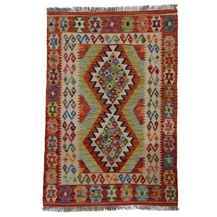 Tapis-Kilim-laine-tisse-main-Chobi-146-x100-Kilim-afghan