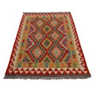Tapis Kilim laine fait main Chobi 154x102 tapis kilim multicolore
