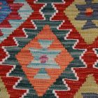 Tapis Kilim laine fait main Chobi 154x102 tapis kilim multicolore