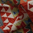 Tapis Kilim laine fait main Chobi 154x102 tapis kilim multicolore