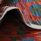 Tapis Kilim laine tissé main Chobi 153x98 tapis kilim multicolore