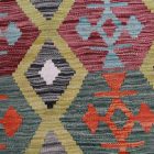 Tapis Kilim laine fait main Chobi 145x103 tapis kilim multicolore
