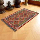Tapis Kilim laine tissé main Chobi 149 x100 Kilim nomade