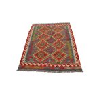Tapis Kilim laine tissé main Chobi 146x101 tapis Kilim afghan