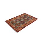 Tapis Kilim laine tissé main Chobi 166x101 tapis kilim ethnique