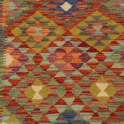Tapis Kilim laine tissé main Chobi 138x103 tapis Kilim afghan