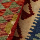 Tapis Kilim laine tissé main Chobi 138x103 tapis Kilim afghan