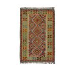 Tapis Kilim laine tissé main Chobi 148x100 tapis kilim multicolore