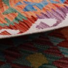 Tapis Kilim laine tissé main Chobi 148x100 tapis kilim multicolore