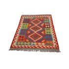 Tapis Kilim laine tissé main Chobi 156x100 tapis Kilim afghan