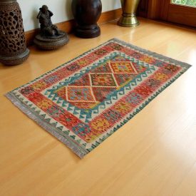 Tapis-Kilim-laine-tisse-main-Chobi-148-x103-tapis-kilim