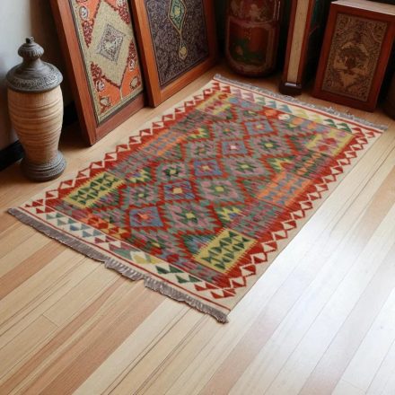 Tapis Kilim laine fait main Chobi 143x99 tapis kilim ethnique