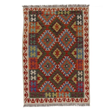 Tapis Kilim laine tissé main Chobi 157 x104 tapis kilim
