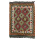 Tapis Kilim laine fait main Chobi 145x103 tapis kilim multicolore