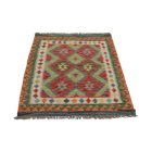 Tapis Kilim laine fait main Chobi 145x103 tapis kilim multicolore
