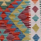 Tapis Kilim laine fait main Chobi 145x103 tapis kilim multicolore