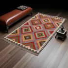 Tapis-Kilim-laine-tisse-main-Chobi-156-x102-Kilim-afghan