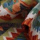 Tapis Kilim laine tissé main Chobi 147x101 tapis kilim multicolore