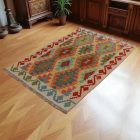 Tapis-Kilim-laine-tisse-main-Chobi-157-x103-tapis-kilim