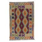 Tapis Kilim laine tissé main Chobi 147 x101 tapis kilim