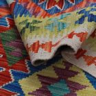 Tapis Kilim laine tissé main Chobi 148x93 tapis nomade kilim