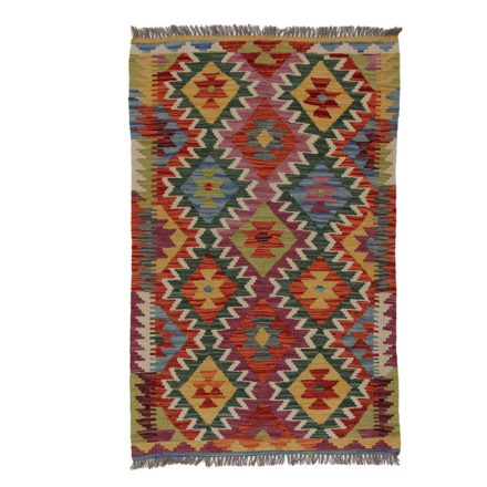 Tapis Kilim laine fait main Chobi 161 x102 kilim ethnique