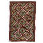 Tapis Kilim laine tissé main Chobi 157x104 tapis kilim multicolore