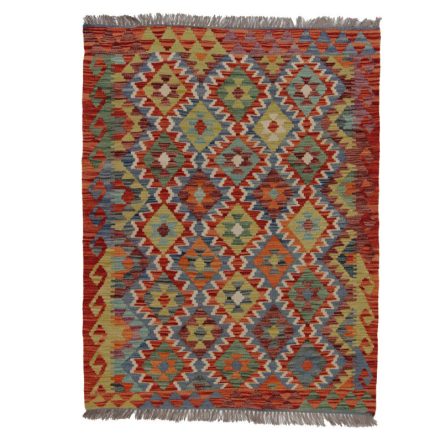 Tapis-Kilim-laine-tisse-main-Chobi-141-x110-Kilim-afghan