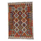 Tapis Kilim laine tissé main Chobi 157x102 tapis kilim multicolore