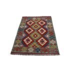 Tapis Kilim laine tissé main Chobi 148x101 tapis kilim multicolore