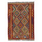 Tapis Kilim laine tissé main Chobi 138x101 tapis Kilim afghan