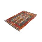 Tapis Kilim laine fait main Chobi 144x98 tapis kilim multicolore