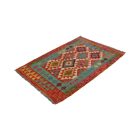 Tapis Kilim laine tissé main Chobi 148x99 tapis nomade kilim