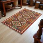Tapis Kilim laine tissé main Chobi 140x96 tapis Kilim afghan