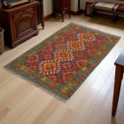 Tapis Kilim laine tissé main Chobi 146x100 tapis Kilim afghan