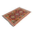 Tapis Kilim laine tissé main Chobi 152x97 tapis Kilim afghan