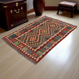 Tapis-Kilim-laine-fait-main-Chobi-159-x108-kilim-ethnique