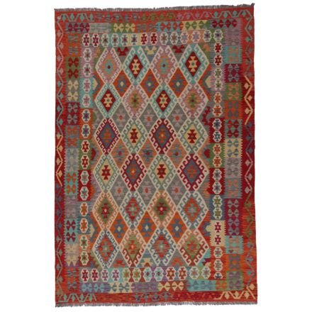 Tapis Kilim Afghan Chobi 203x291 tapis kilim tissé main