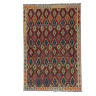 Tapis Kilim Afghan Chobi 203x296 tapis kilim tissé à la main
