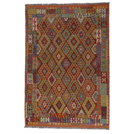 Tapis Kilim Afghan Chobi 205x287 tapis kilim tissé à la main