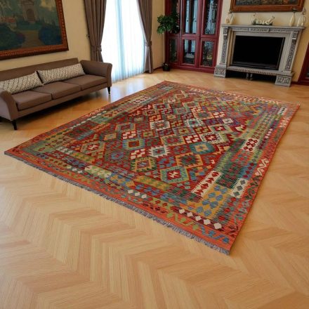 Tapis Kilim Afghan Chobi 250x342 tapis kilim tissé à la main