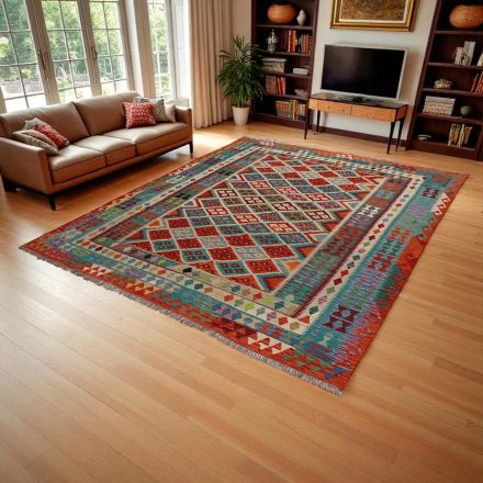 Tapis Kilim Afghan Chobi 247x300 tapis kilim tissé à la main