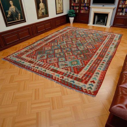 Tapis Kilim Afghan Chobi 250x344 tapis kilim tissé à la main