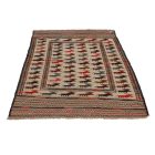 Tapis tribal kilim Adarskan 129x200 tapis mural tissé main