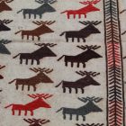 Tapis tribal kilim Adarskan 129x200 tapis mural tissé main