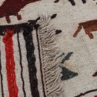 Tapis tribal kilim Adarskan 129x200 tapis mural tissé main