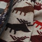 Tapis tribal kilim Adarskan 129x200 tapis mural tissé main