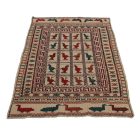 Tapis tribal kilim Adarskan 130x193 tapis mural tissé main